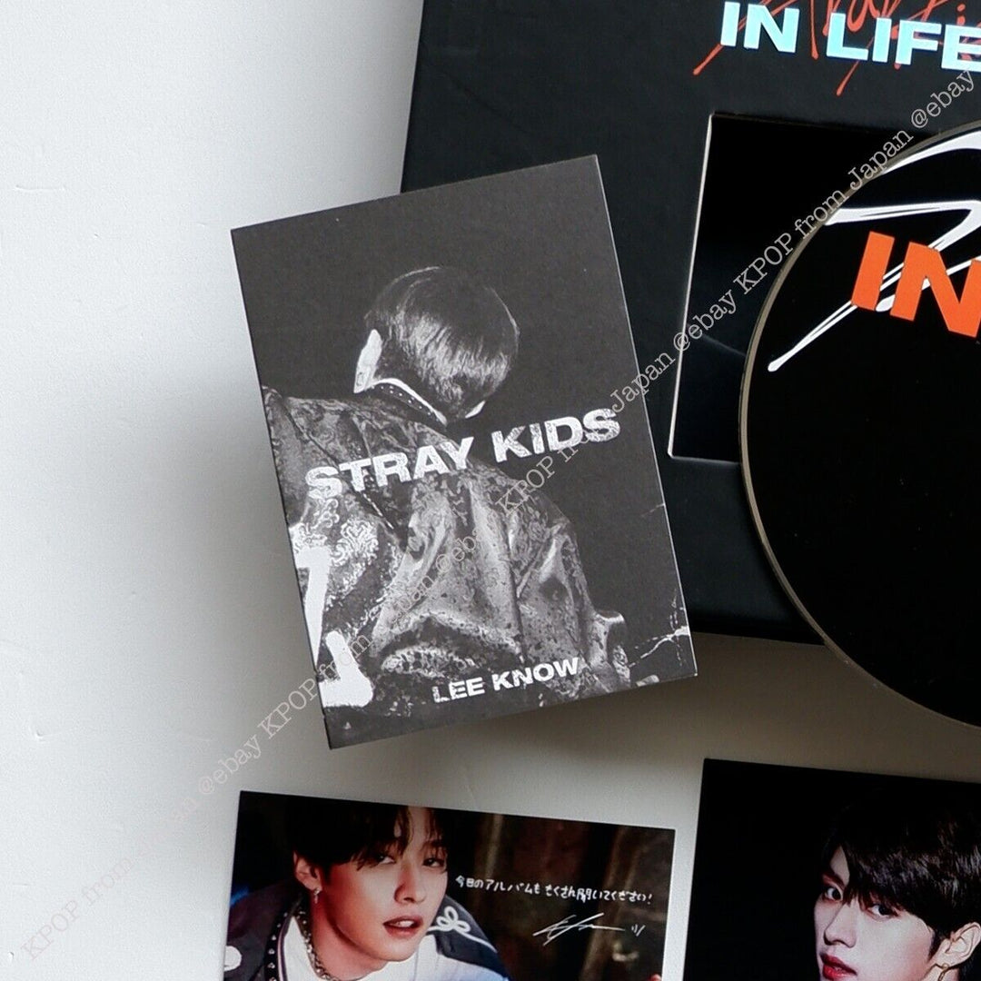 Lee Know Stray Kids IN LIFE Limited Edition CD + Photobook + Photocard Album