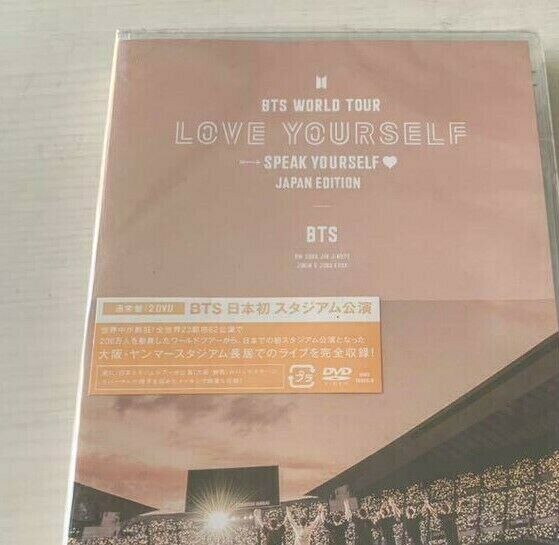 BTS Regular DVD WORLD TOUR LOVE YOURSELF SPEAK YOURSELF JAPAN Edition