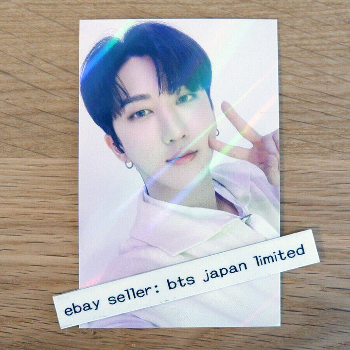 Stray kids Changbin NOEASY hologram makestar Official Photo card PC